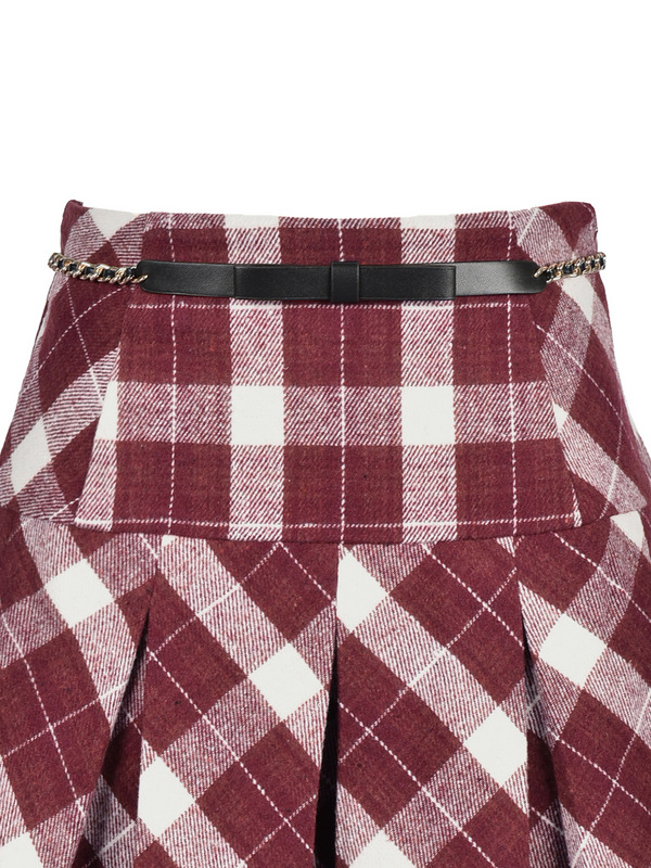 Ribbon Belt Mini Skirt 詳細画像 ブラック 11