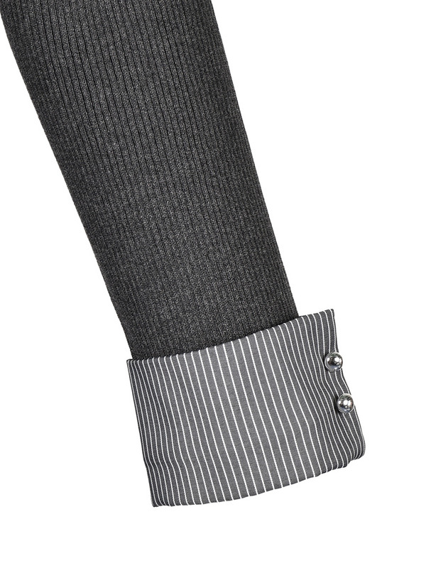 Balloon Knit Mini Onepiece 詳細画像 チャコール 11