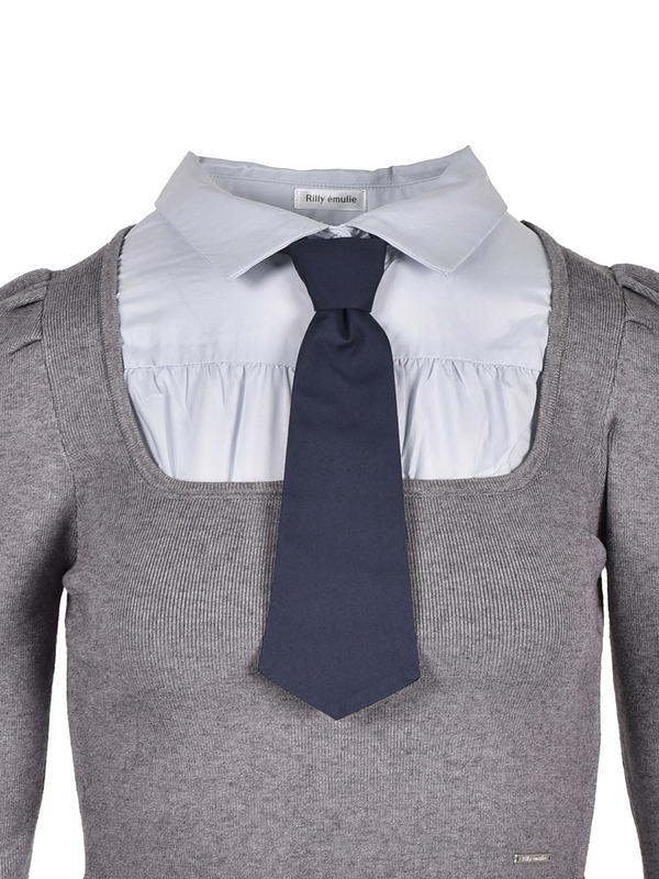 Tie Drawstring Shirt Knit 詳細画像 オフホワイト 11
