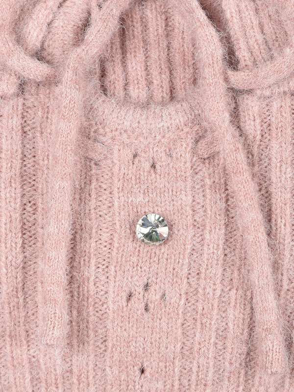 Turtleneck Off Shoulder Knit 詳細画像 オフホワイト 11