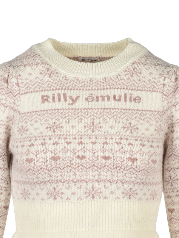 Rilly emulie Mini Knit Onepiece 詳細画像 グレイ 16