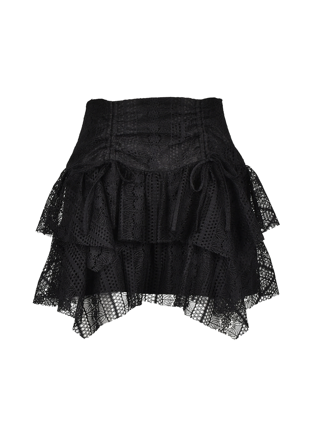 Asymmetry Ribbon Lace Skirt｜An MILLE（アンミール）公式通販