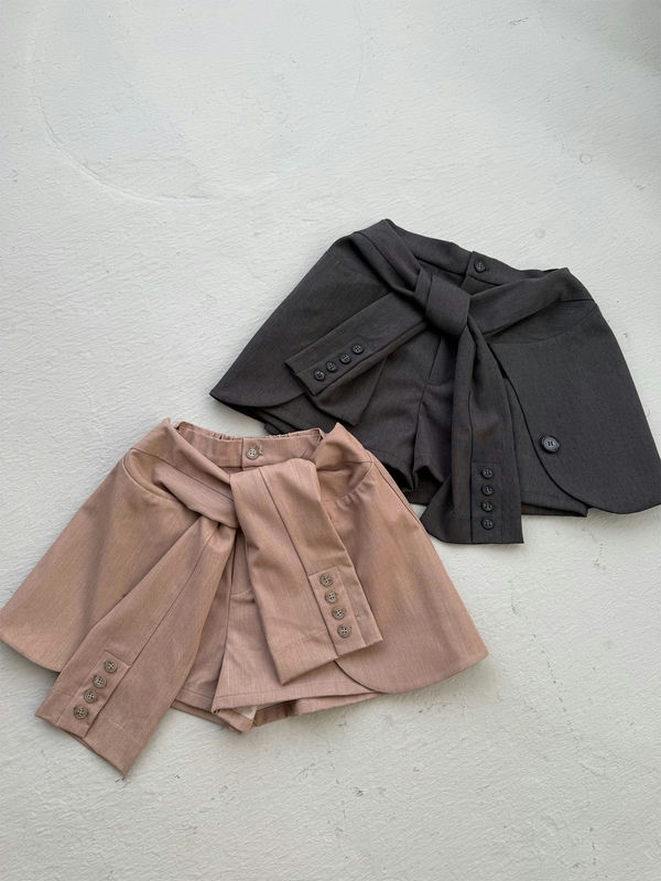 Jacket Flap Short pants 詳細画像 チャコール 11