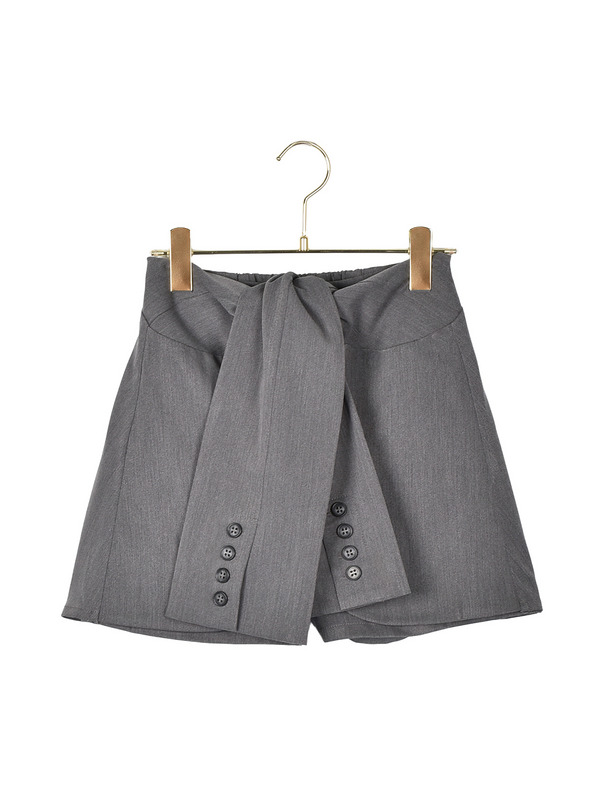 Jacket Flap Short pants 詳細画像 チャコール 1