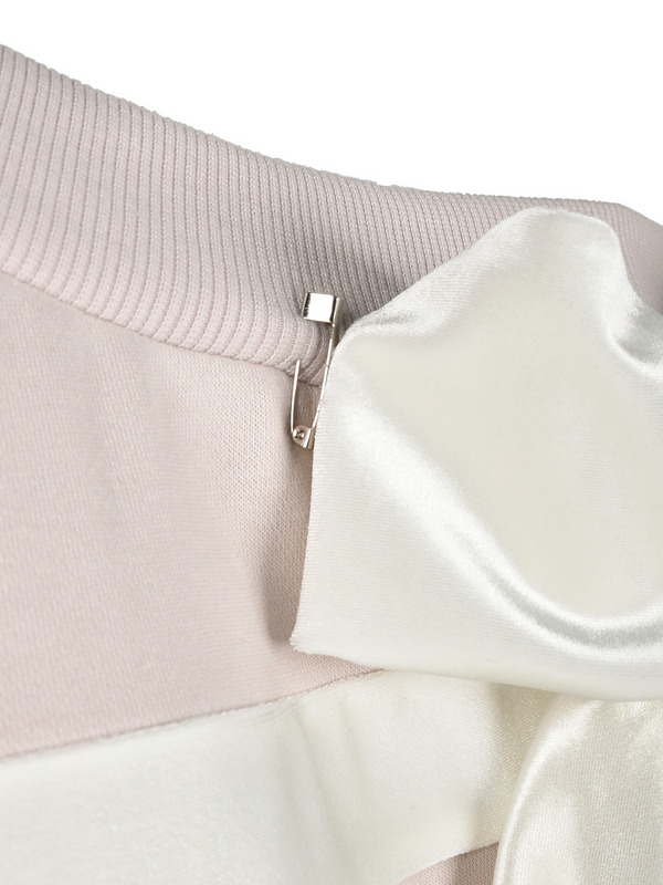 Ribbon One shoulder Sweat 詳細画像 ブラック 11