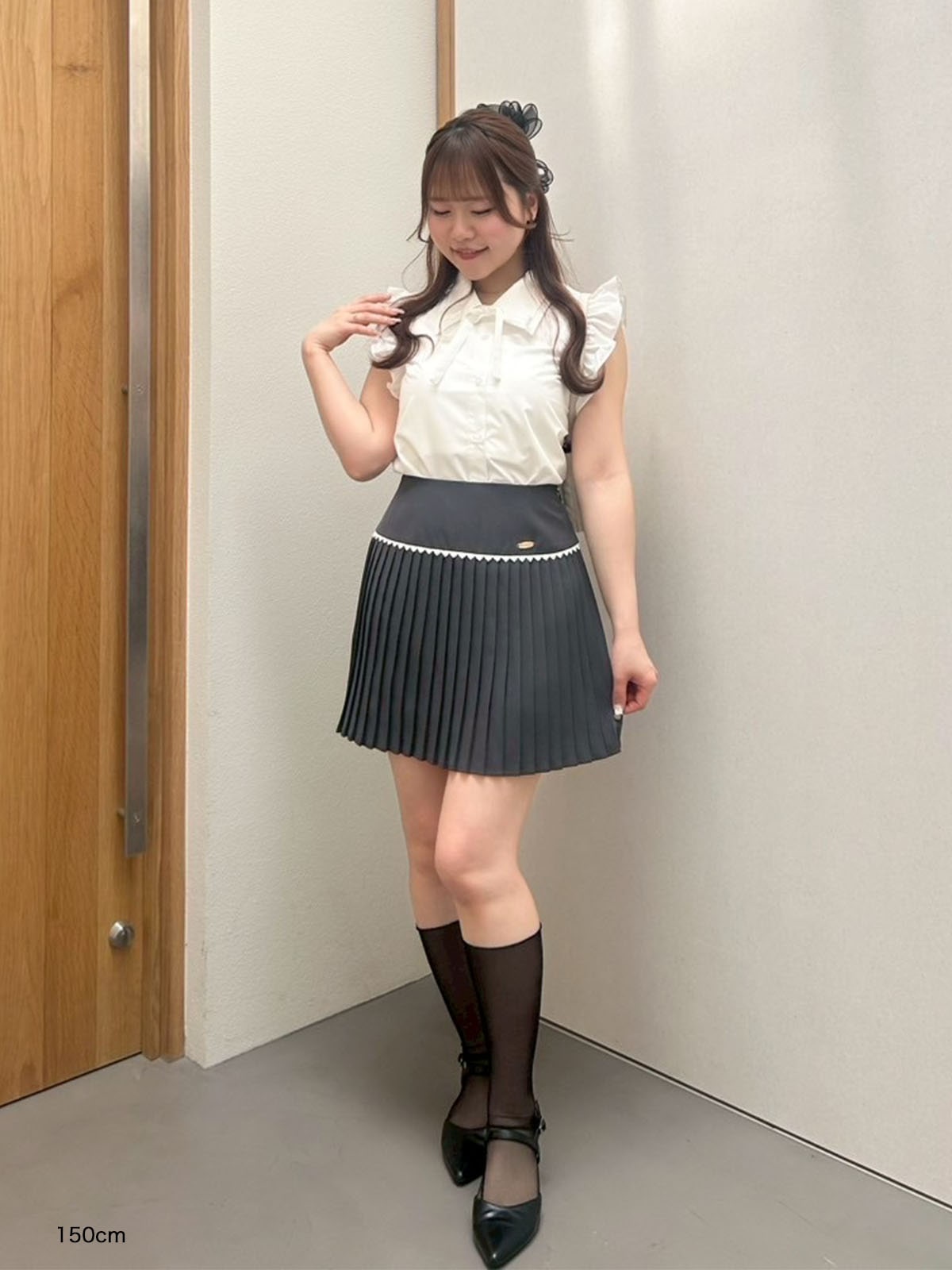 ラインレースプリーツSK｜evelyn（エブリン）公式通販サイト