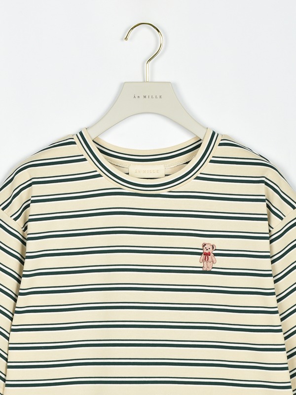 アンミールベアTシャツ 詳細画像 ブラックボーダー 1