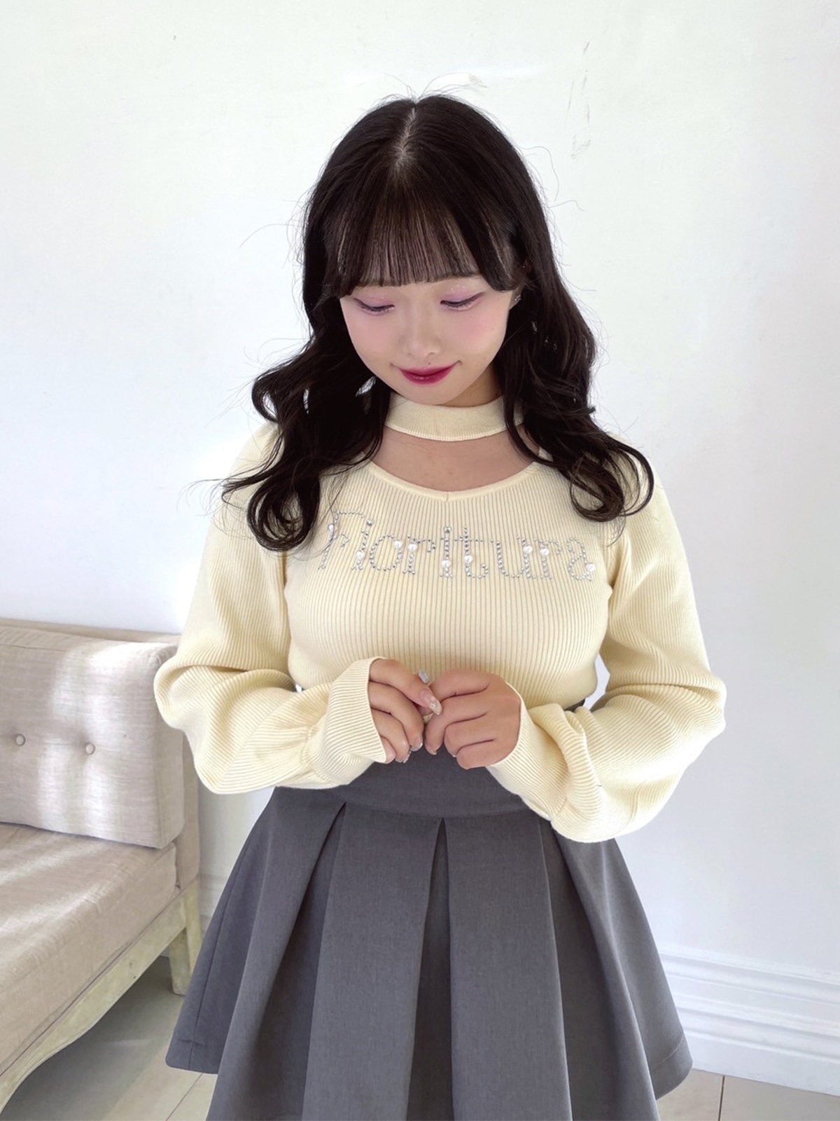 ビジューロゴチョーカー｜evelyn（エブリン）公式通販サイト