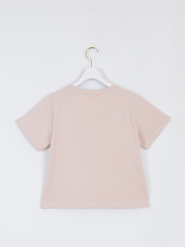 猫ちゃんリボンTシャツ 詳細画像 オフホワイトブラック 1
