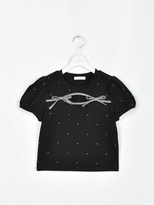 バイカラーリボンTシャツ