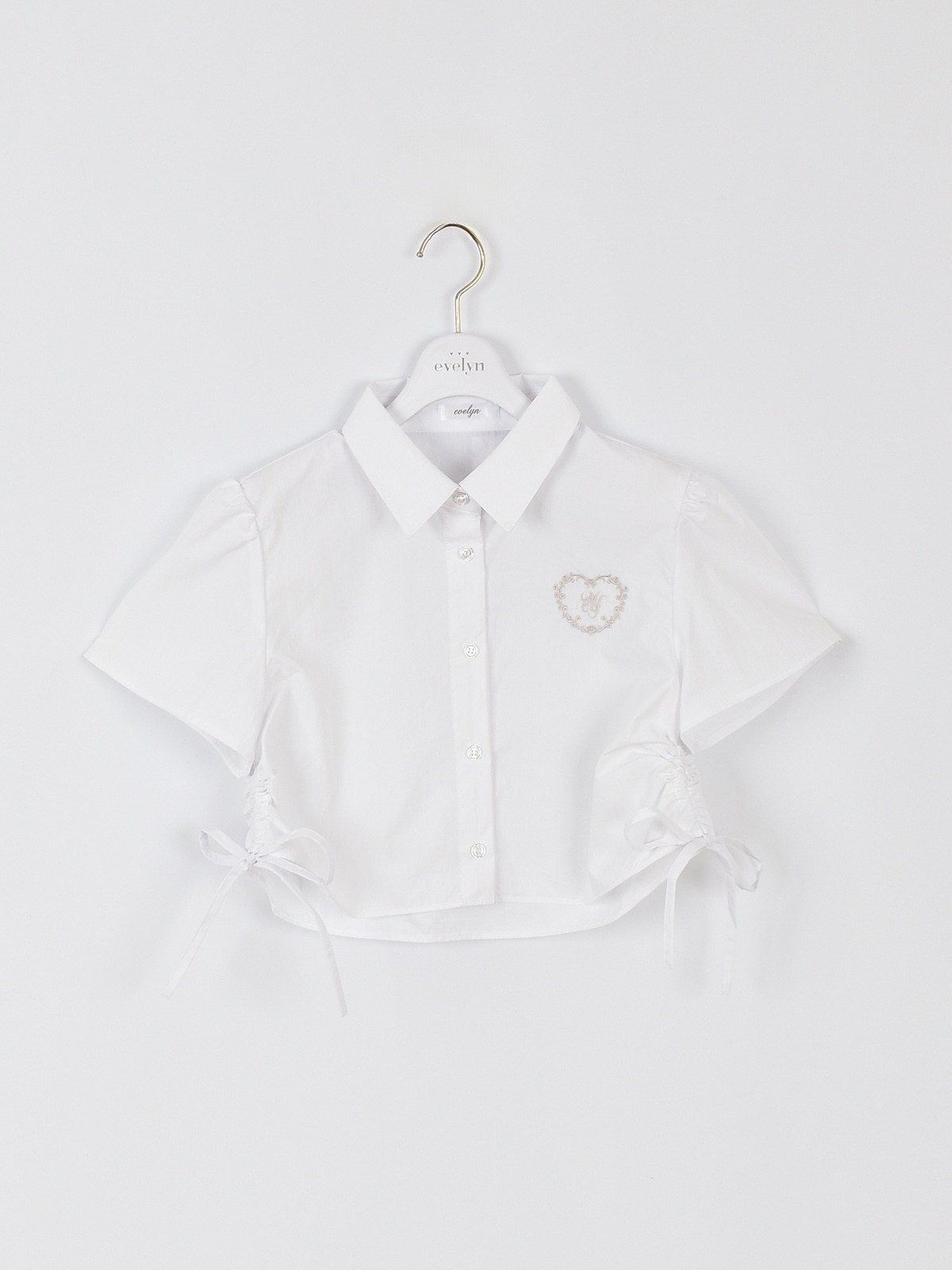 evelyn 刺繍ロゴTシャツ ロゴ刺繍リボンTシャツ｜evelyn（エブリン）公式通販サイト