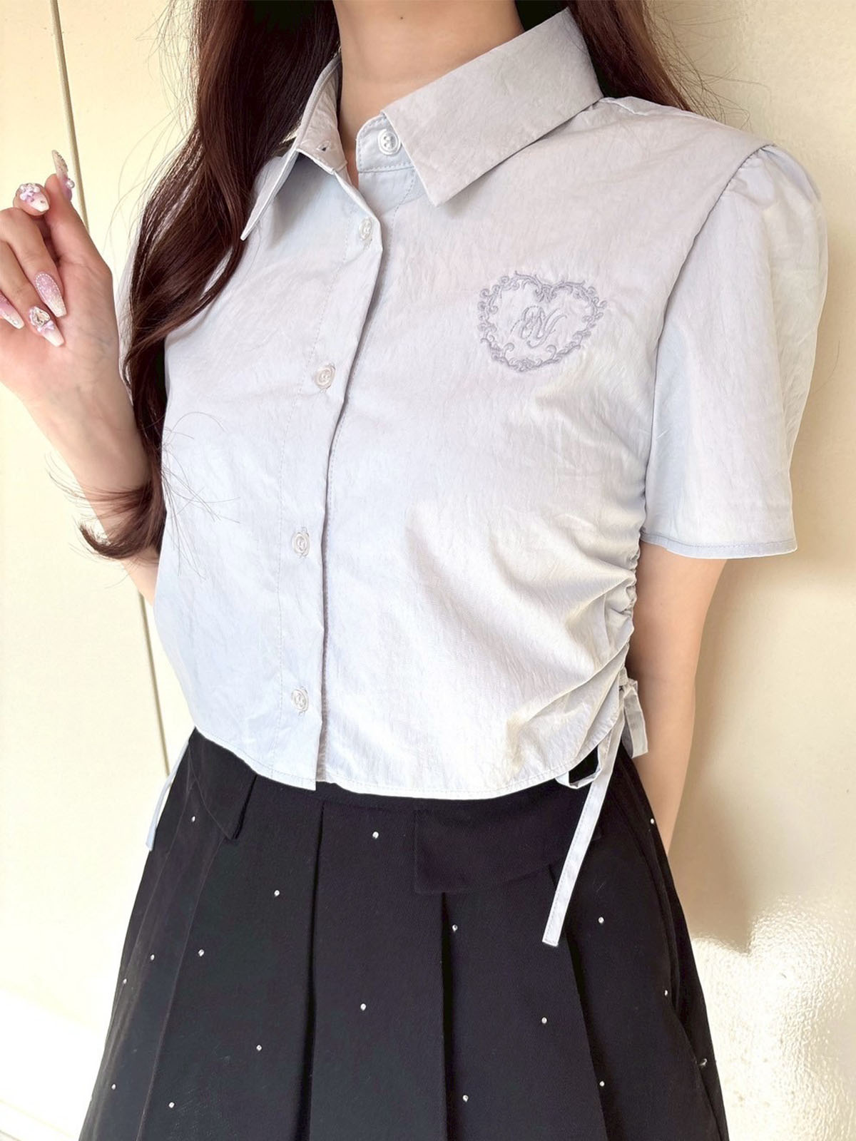 【新品】evelyn　刺繍コットンワンピース 新品】evelyn 刺繍コットンワンピース - メルカリ