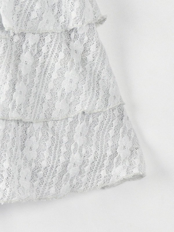 レースフリルミニスカパン 詳細画像 ブラック 16