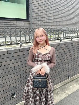 ポンポンリボンボレロカーデ