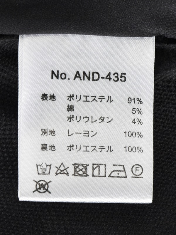 フロントギャザーチェックワンピース 詳細画像 ブラック 16