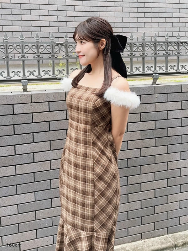 リボンボレロファーキャミワンピース 詳細画像 ブラック 16