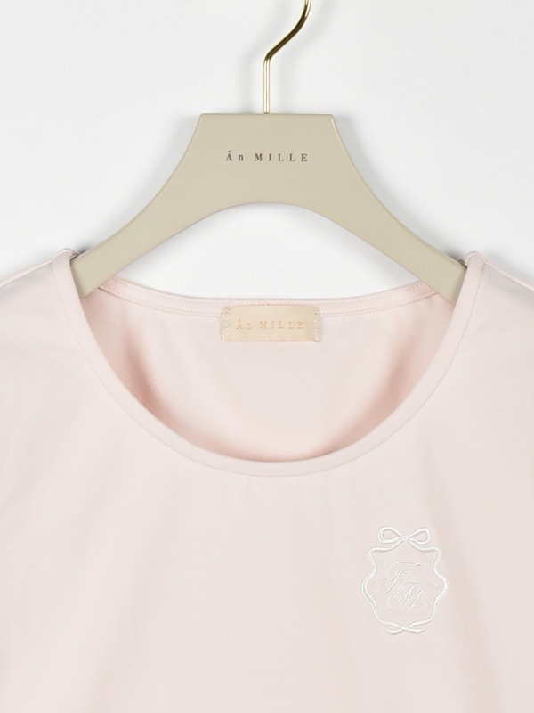 サイドカットリボンTシャツ 詳細画像 アイスブルー 16