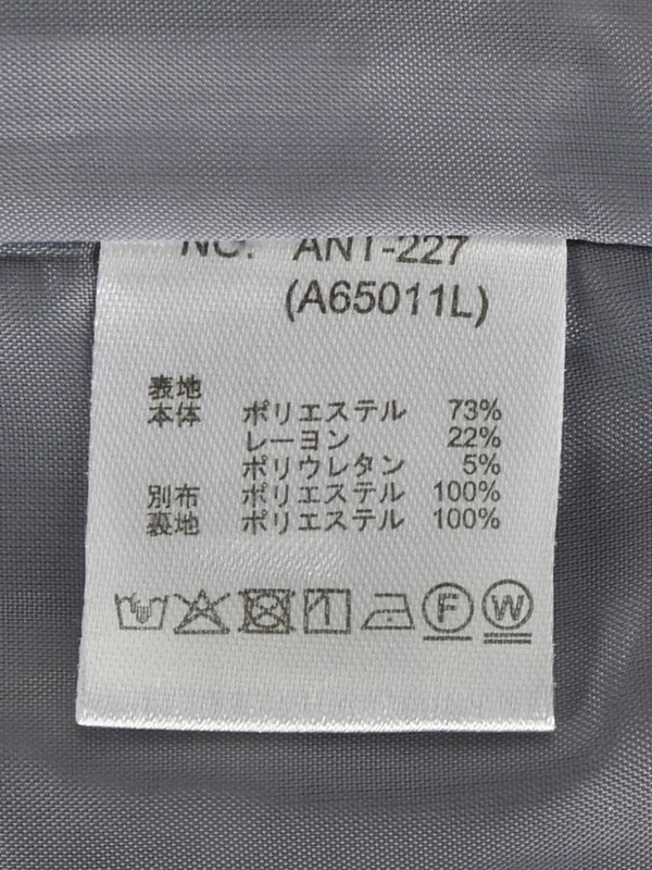 チェックペプラムセットアップ 詳細画像 ブラック 16