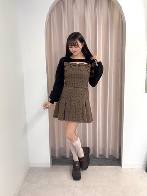 ダブルリボンボレロワンピース