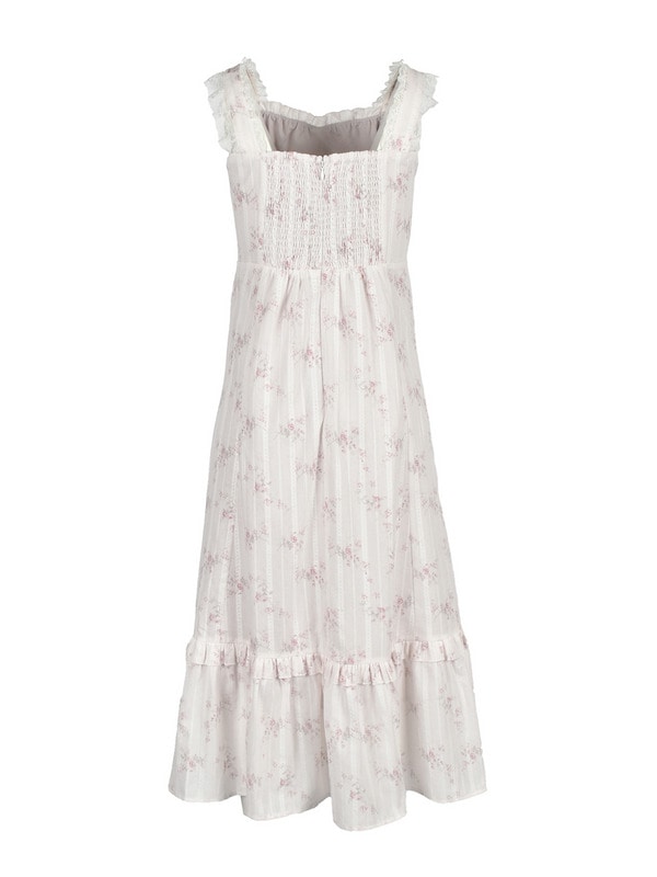 Flower Lase Cami Onepiece 詳細画像 オフホワイト 16