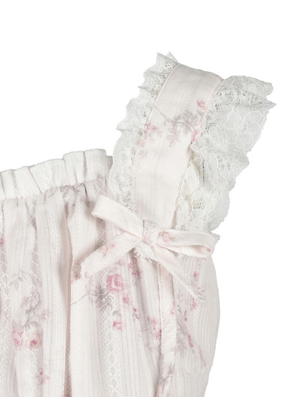Flower Lase Cami Onepiece 詳細画像 オフホワイト 16