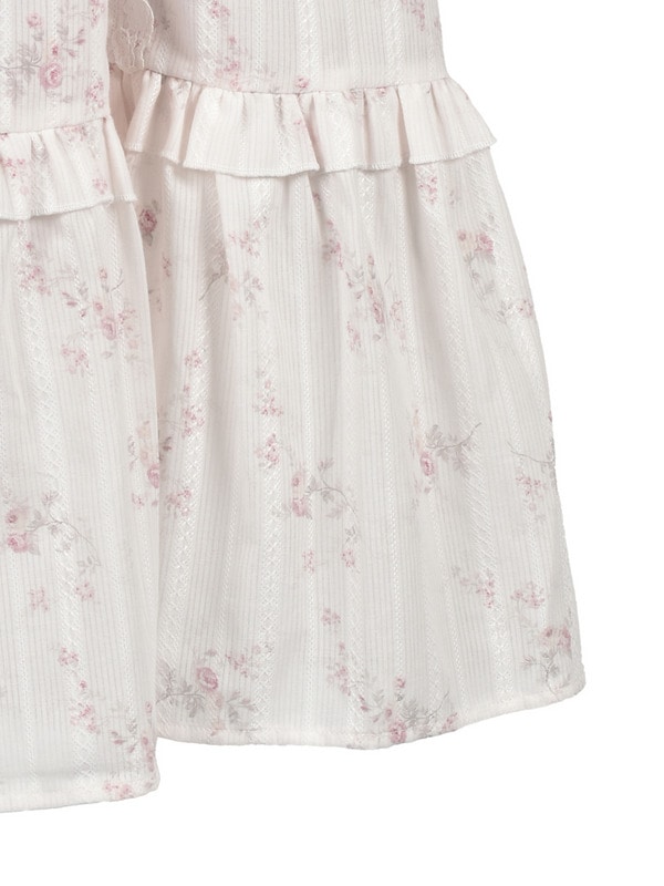 Flower Lase Cami Onepiece 詳細画像 オフホワイト 16