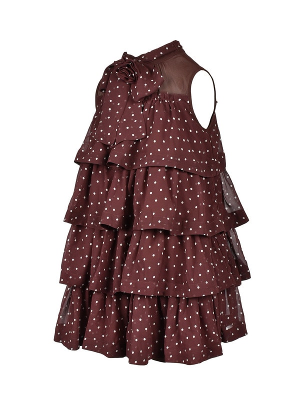 Rose Ribbon Tiered Mini Onepiece 詳細画像 ブラックチェック 16
