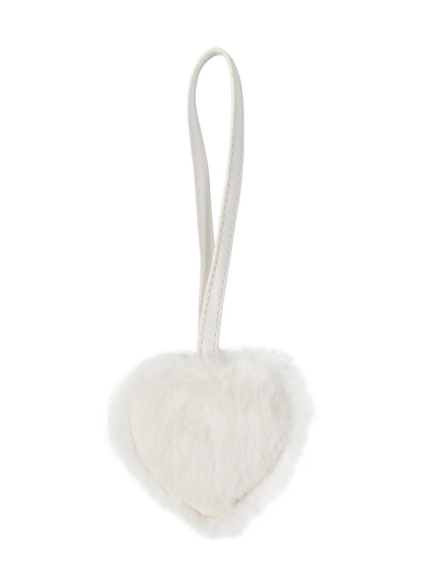 Original Logo Fur Bijou Shoulder Bag 詳細画像 ブラック 16