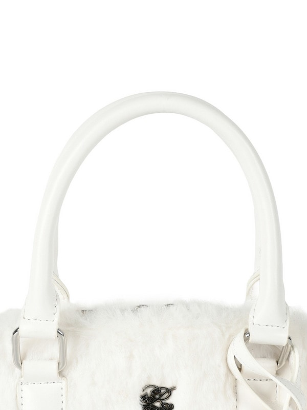 Original Logo Fur Bijou Shoulder Bag 詳細画像 ブラック 16