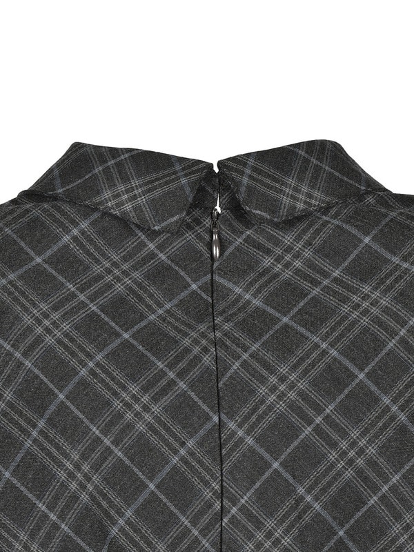 Double Pleats Check Mini Onepiece 詳細画像 ブラウン 16