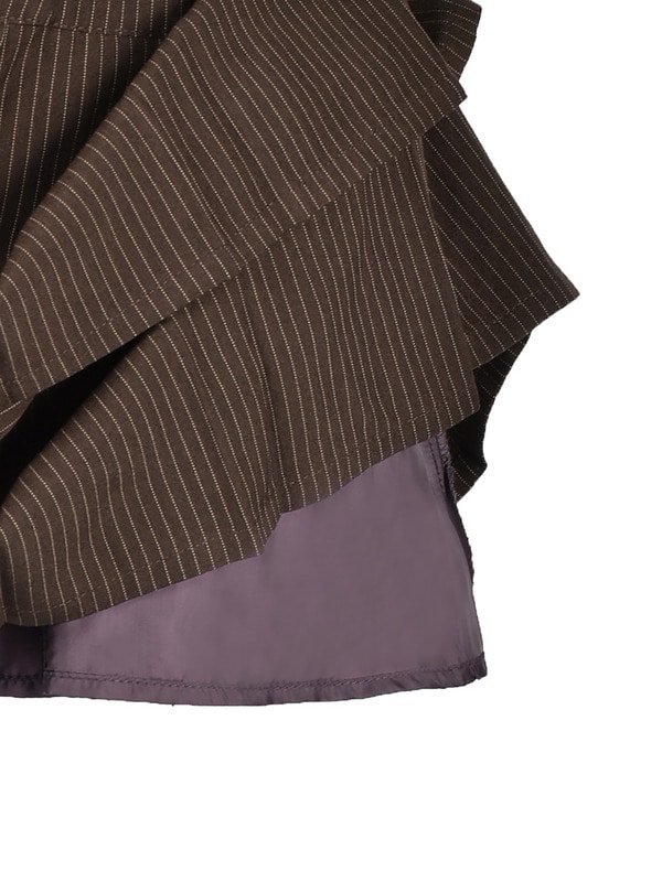 Double Pleated Ribbon Onepiece 詳細画像 モカ 16