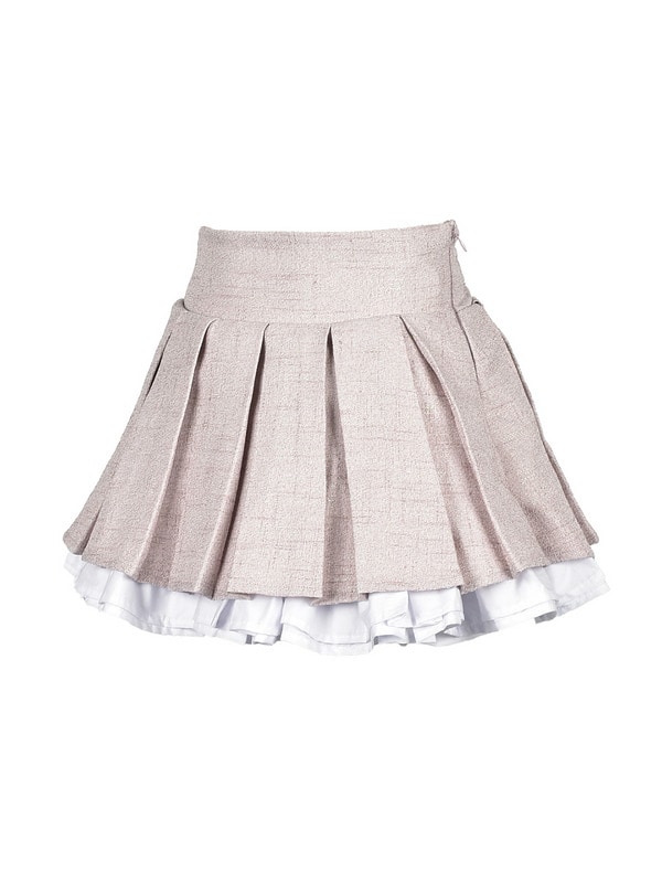 Volume Pleats Micro Skirt 詳細画像 ブラック 16