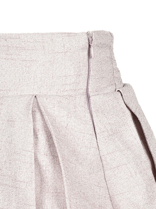 Volume Pleats Micro Skirt 詳細画像 ブラック 16