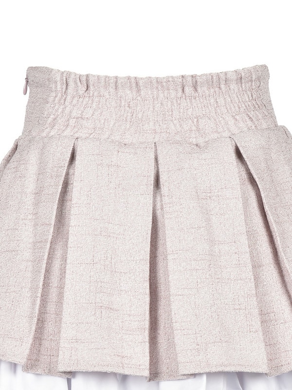Volume Pleats Micro Skirt 詳細画像 ブラック 16