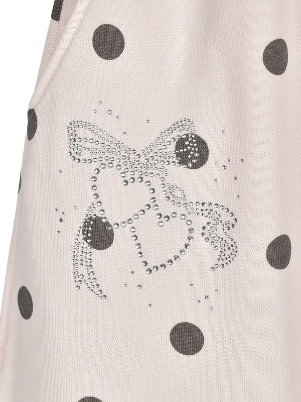 Dot Bijou Balloon Sweat Pants 詳細画像 ピンク 16