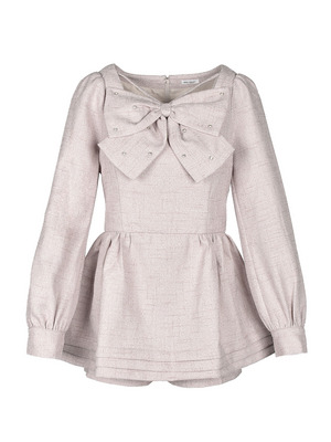 Ribbon Bijou Tweed Rompers
