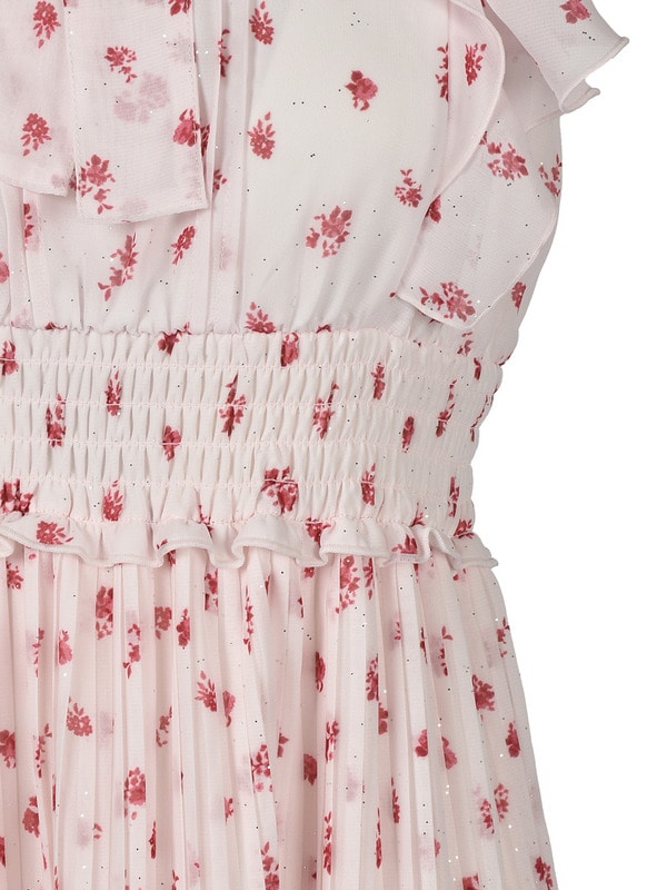 Original Flower Lace Accent Ribbon Onepiece 詳細画像 イエロー 16