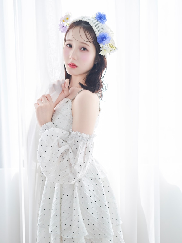 2way Dot Frill Belt Onepiece 詳細画像 ピンクブラウン 16