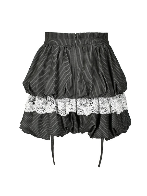 Double Balloon mini Skirt 詳細画像 ブラウン 16