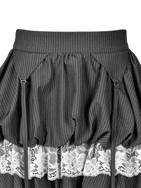Double Balloon mini Skirt 詳細画像 ブラウン 16