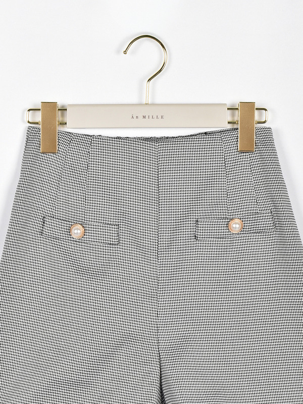 ハイウエストショートパンツ 詳細画像 ブラック 16