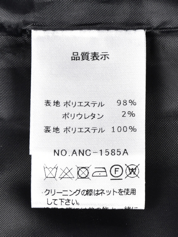 ハイウエストショートパンツ 詳細画像 ブラック 16