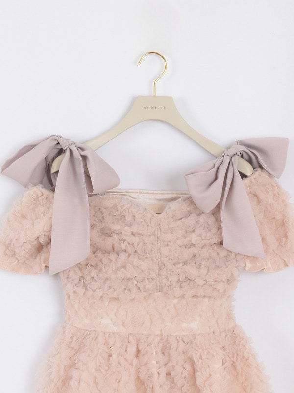 フラワーチュールペプラムトップス 詳細画像 チャコール 16