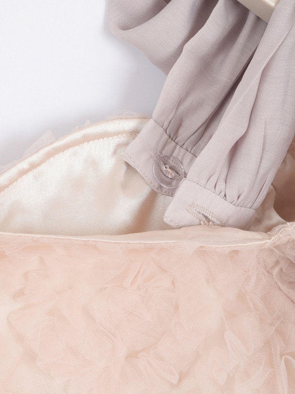 フラワーチュールペプラムトップス 詳細画像 チャコール 16