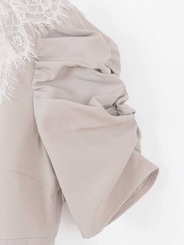 フロントレースレースアップワンピース 詳細画像 ブラック 16