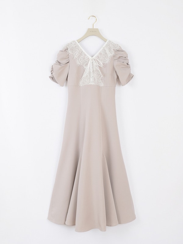 フロントレースレースアップワンピース 詳細画像 ピンク 1