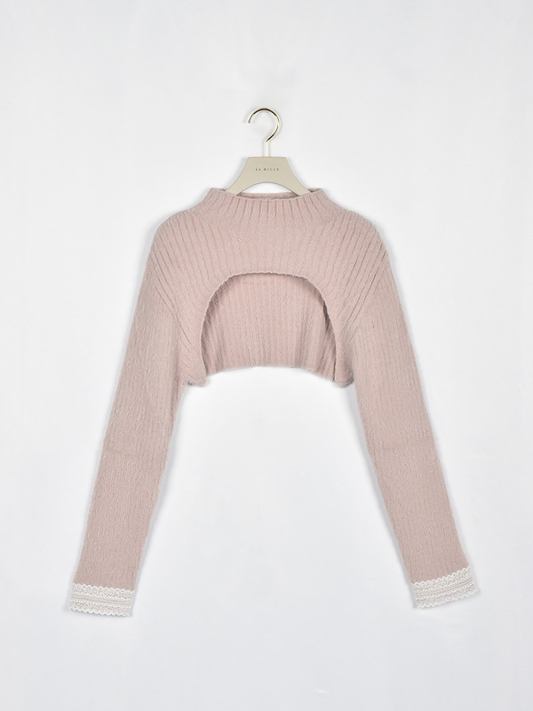 レースキャミボレロセット 詳細画像 チャコール 16