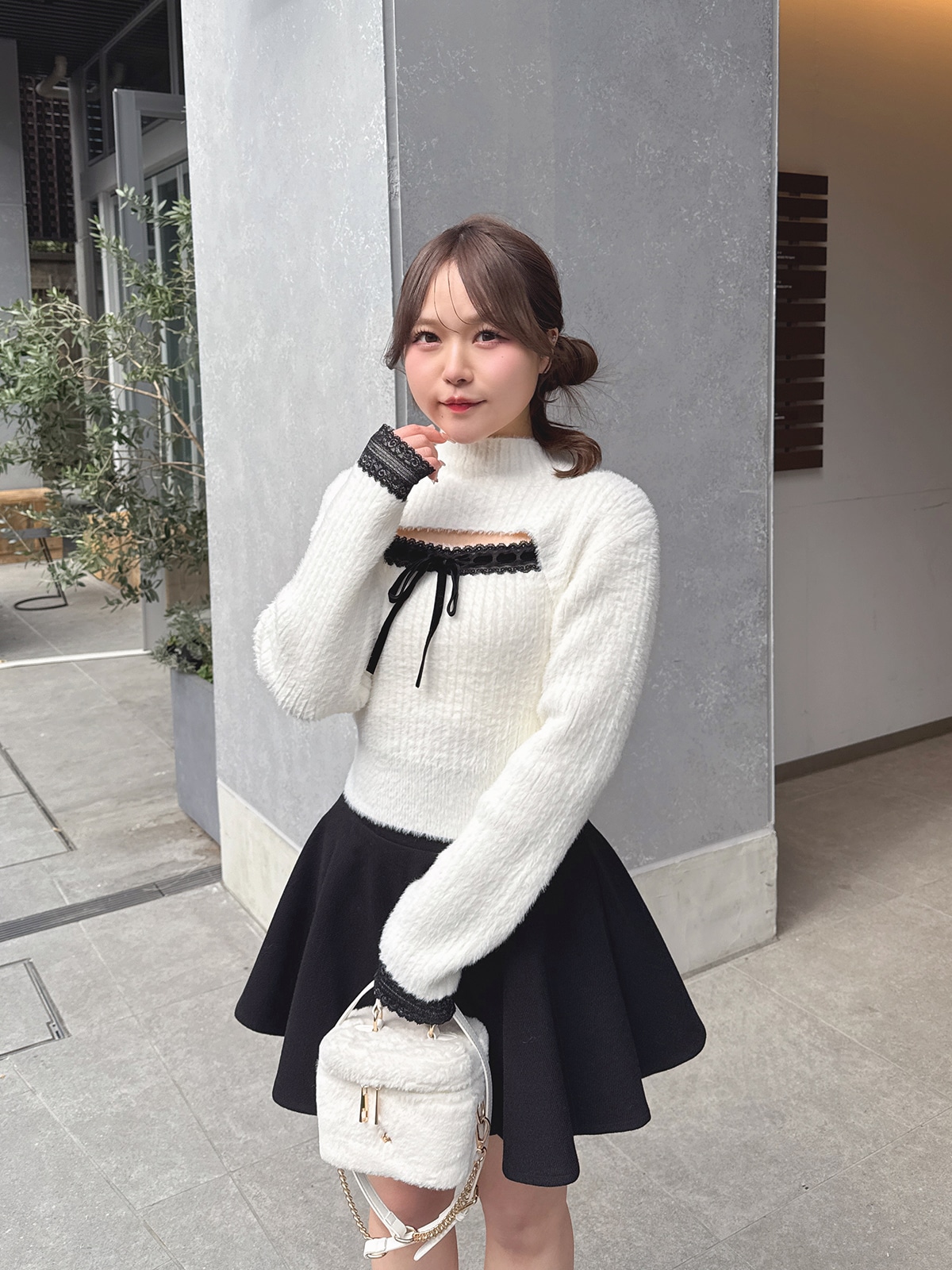 スナイデル ボレロ×レースキャミセットアップ WHT レースキャミボレロセット｜evelyn（エブリン）公式通販サイト