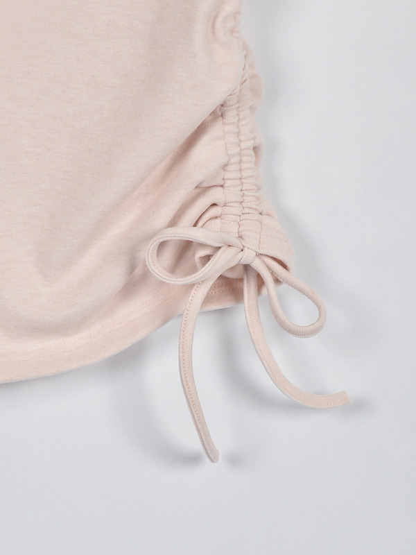 ギャザーリボンカットソー 詳細画像 グレイ 16