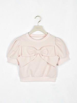 パフリボンカットソートップス